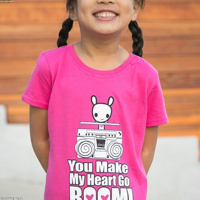 H&M Kaos Anak Karakter Klasik Navy