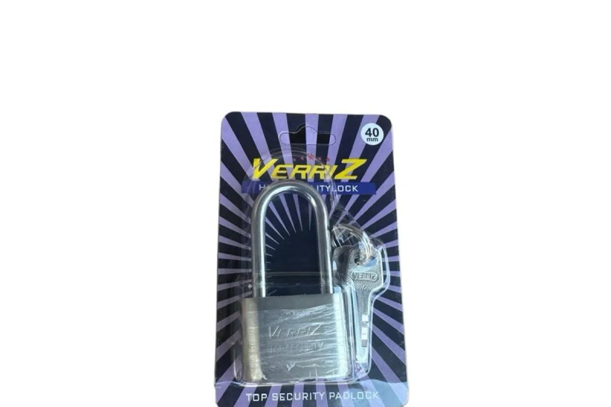 Gembok Pagar Anti Maling Dan Anti Potong Verriz Iron Kunci Stainless Steel Pengaman Rumah